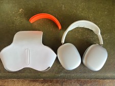 Apple AirPods Max Silver 1st Generation Lightning Connector + headband cushion