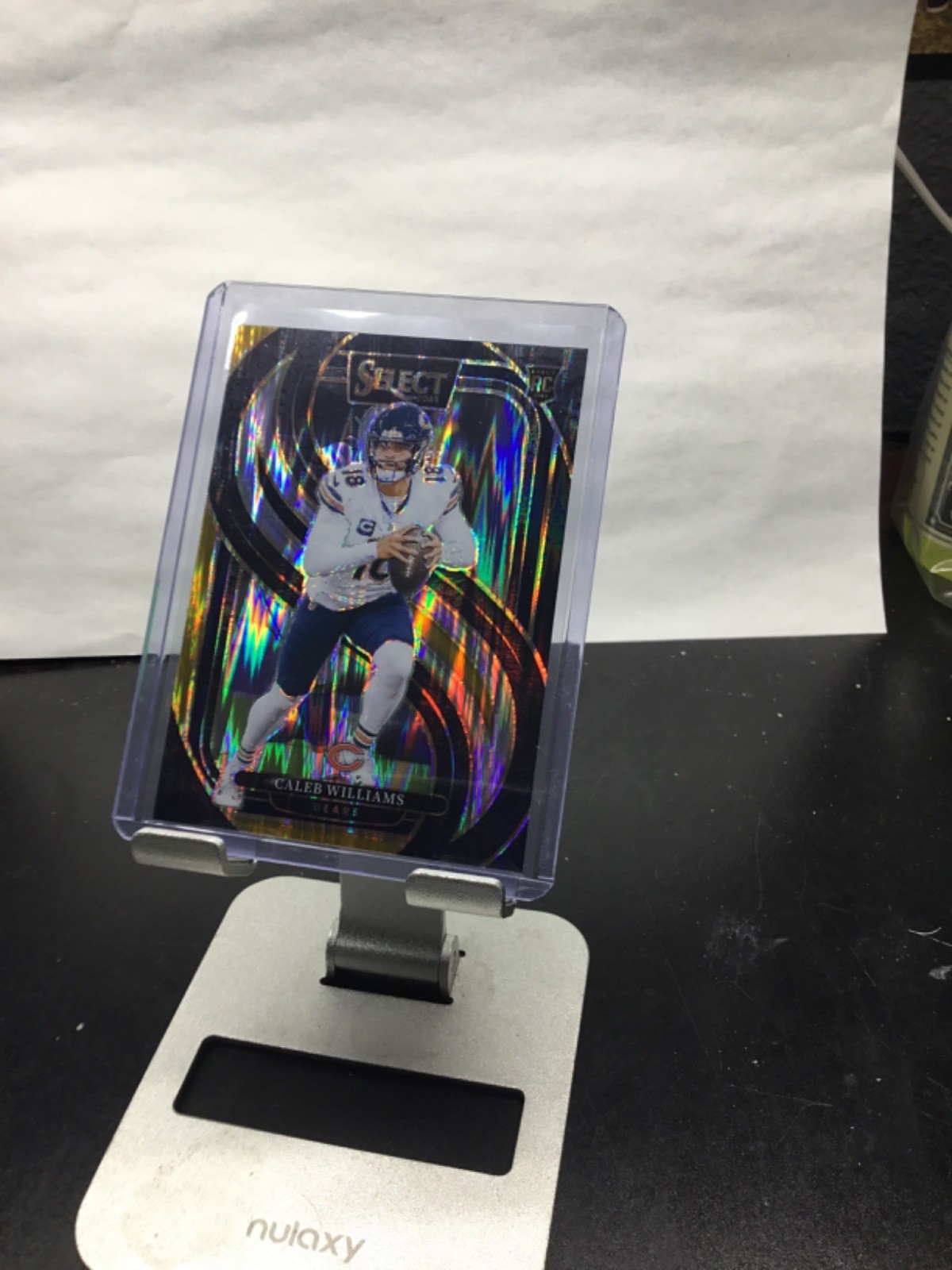 2024 SELECT BLACK/GOLD PRIZM SHOCK ROOKIE PREMIER CALEB WILLIAMS #~114!