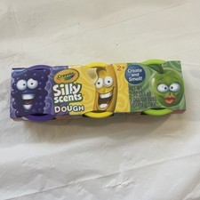 Crayola Silly Scents Dough Blackberry , Apple, Banana