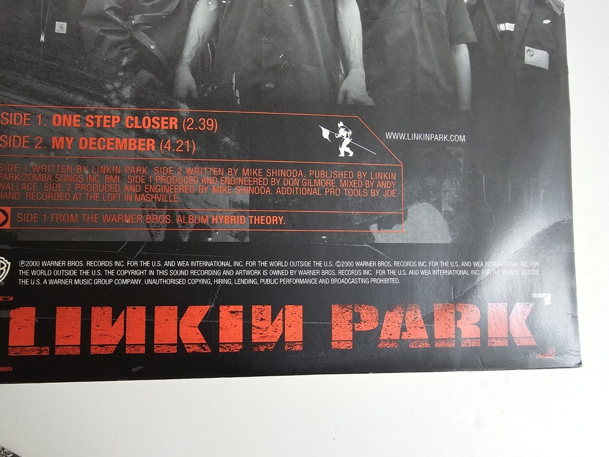 Linkin Park One Step Closer 10”レコード Linkin Park One Step Closer 10