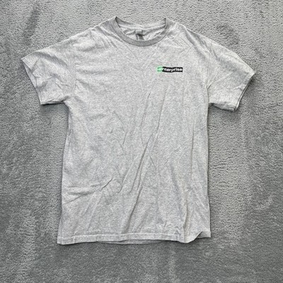 Shirt Mens Small Gray Heathered Enterprise Rent A Car Graphic Print Logo Cotton