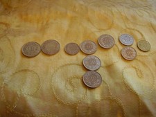 10 x Swiss coins ~  Switzerland