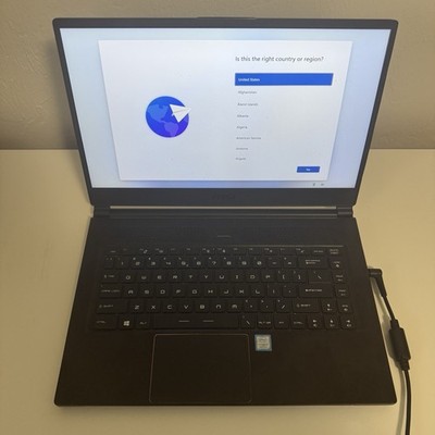 MSI GS65 Stealth Thin 8RF 15.6  Gaming Laptop i7-8750H 16GB RAM GTX 1070 Max-Q *