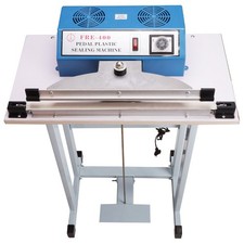 23.62" Foot Pedal Impulse Sealer heat sealing machine,Plastic Bag sealer 110V