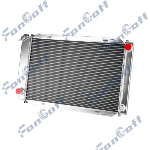 2 Row Aluminum Radiator For 1979-93 Ford Mustang Foxbody LX GT Cobra V6 V8. - Picture 7 of 8