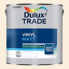 DULUX TRADE VINYL MATT IVORY LACE 2.5L