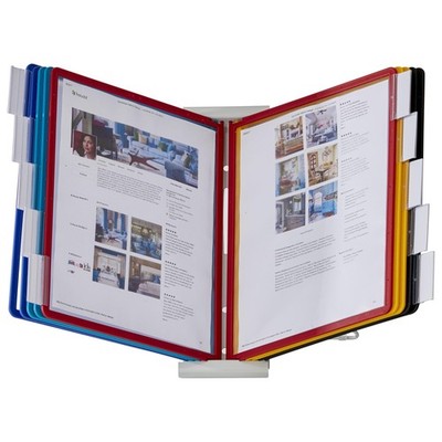 Durable Instaview20 Pocket Expandable Desktop Reference System - Letter Size ...