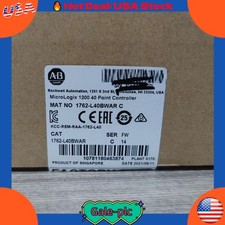 Allen-Bradley MicroLogix 1200 40 Point Controller 1762-L40BWAR US Free Tax