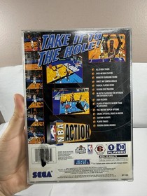 NBA Action (Sega Saturn) Complete CIB TESTED!