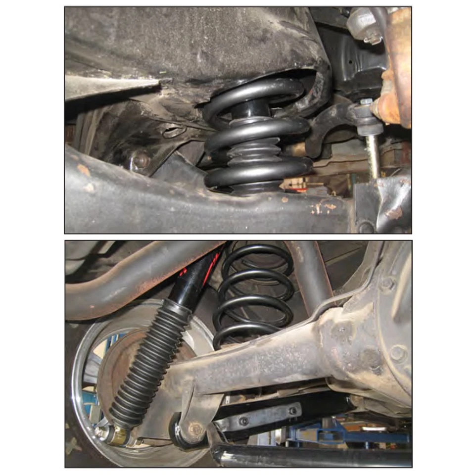 Комплект передних и задних понижающих пружин Eibach 3856.140 PRO-KIT для Chevelle GTO 1967-72 годов выпуска - Изображение 3 из 4