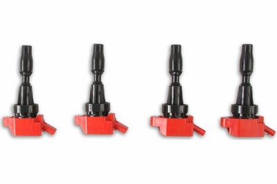 MSD 82694 Ignition Coils Blaster fits 2015-2020 Hyundai/KIA 1.6L Turbo Red 4Pack