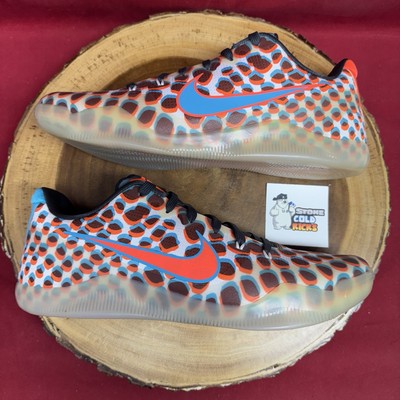 Nike Kobe 11 EM Low 3D Glasses 836183-084 2016 Red Blue Black