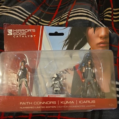Mirrors Edge Catalyst 3 Mini Figure Limited Edition Faith Connor Kuma ICarus