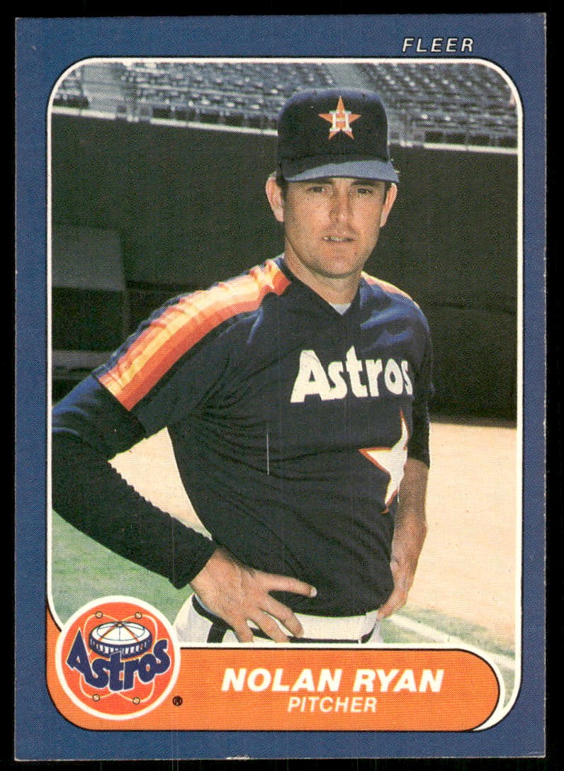 1986 Fleer #310 Nolan Ryan 62781