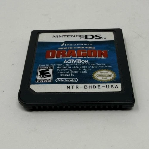 Nintendo DS How To Train Your Dragon Game Cartridge Only