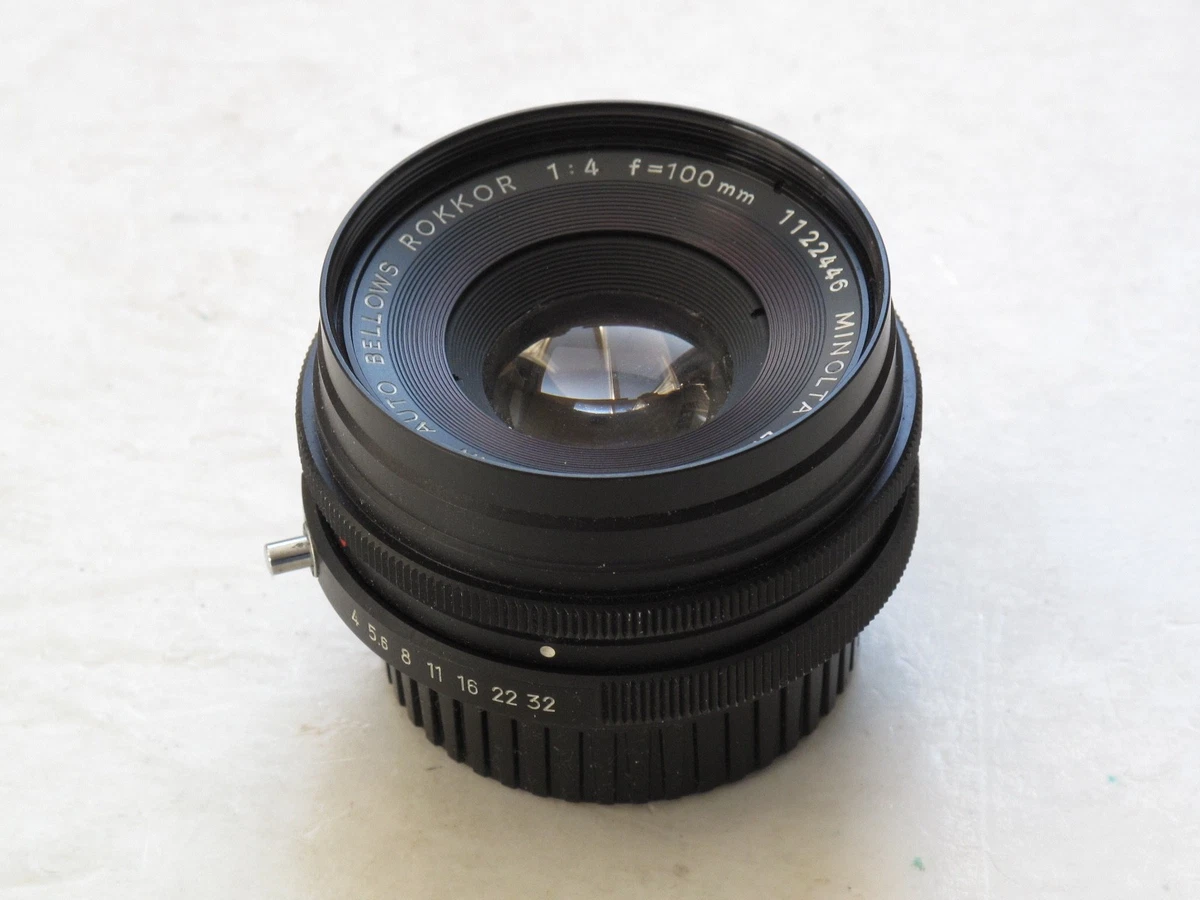 【光学良好】 ミノルタ New MD Macro 100mm f4 マクロ Minolta MD 100mm 1:4.0 Macro tests and review - Lens QA Works