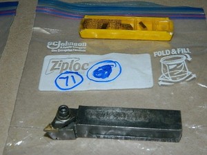 Kennametal NKLCR-1205A NL3 Lathe Tool Holder KCGR110308R08 inserts LOT # 71