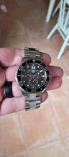TAG Heuer CAN1010.BA0821 Mens Aquaracer Series Chronograph Watch Black Silver 6