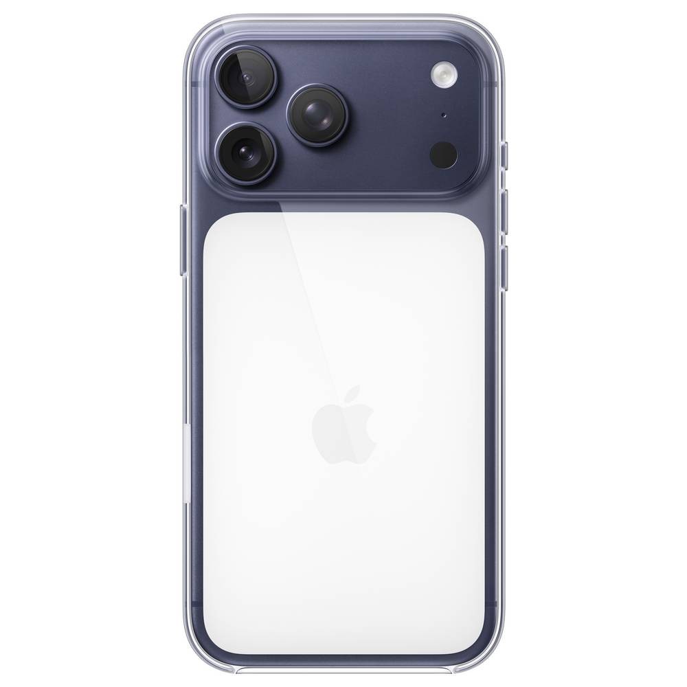 Coque transparente iPhone 17 Pro Max MagSafe protection silicone rigide accessoire de charge - 3