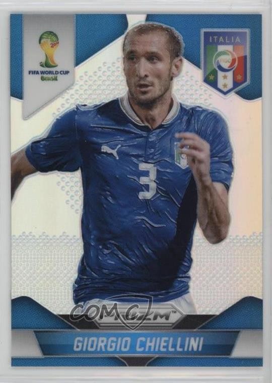 2014 Panini Prizm World Cup Silver Prizm Giorgio Chiellini #125 0nr3
