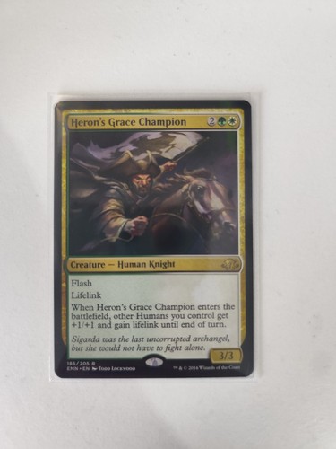 Heron's Grace Champion - Creature - Eldritch Moon - 185/205 - Rare - Picture 1 of 2