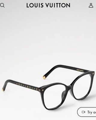Louis Vuitton Blue Light Monogram Reading EyeGlasses For Women