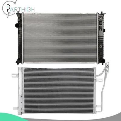 For 2010-2011 Ford Fusion Mercury Milan Car Radiator & A/C Condenser Cooling Kit