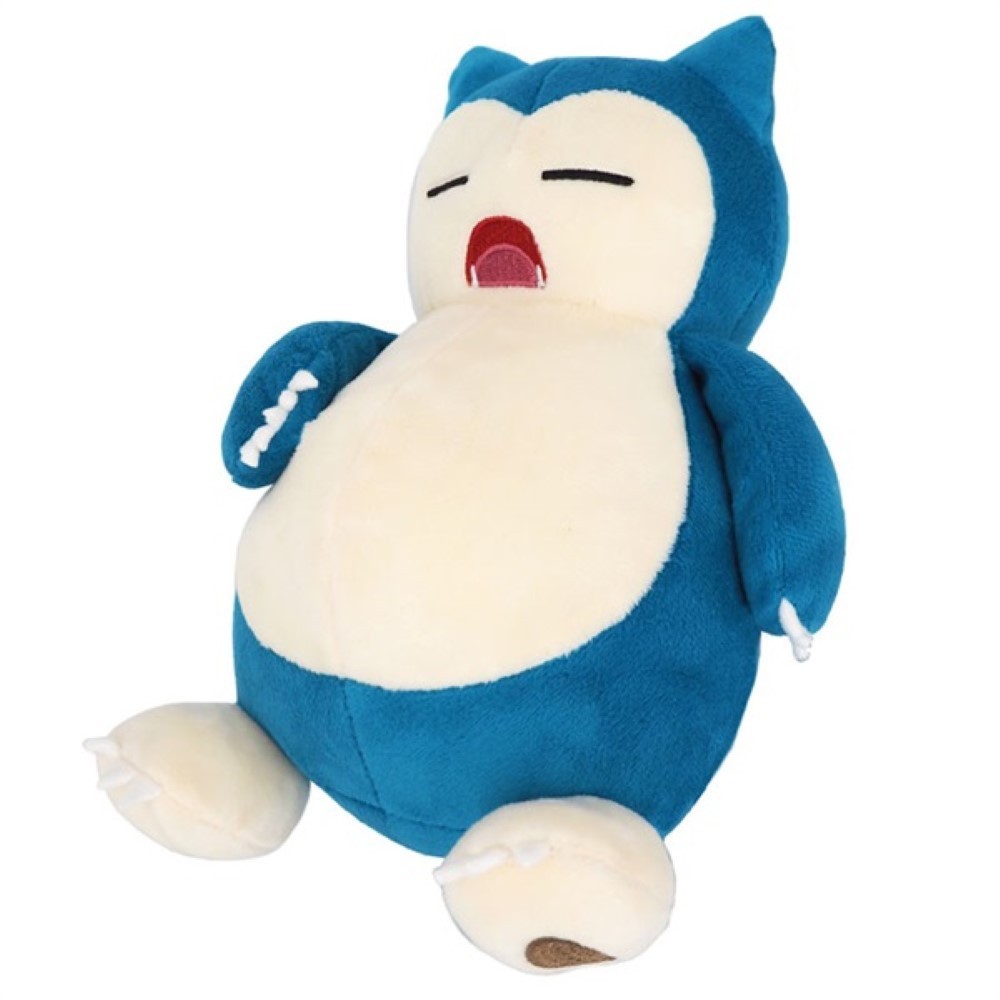 Peluche Ronflex Pokémon Snorlax pour décorer une chambre de geek passionné