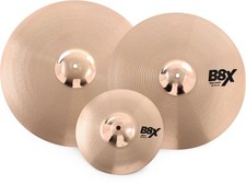 Sabian B8X 16"/18" Crash Cymbal Pack with FREE 10" Splash