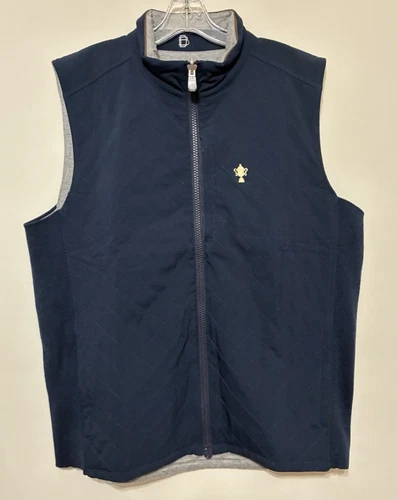 B Draddy Lawrence Cashmere Blend Reversible Vest Men's XL Golf Walker Cup NEW - product listing photo