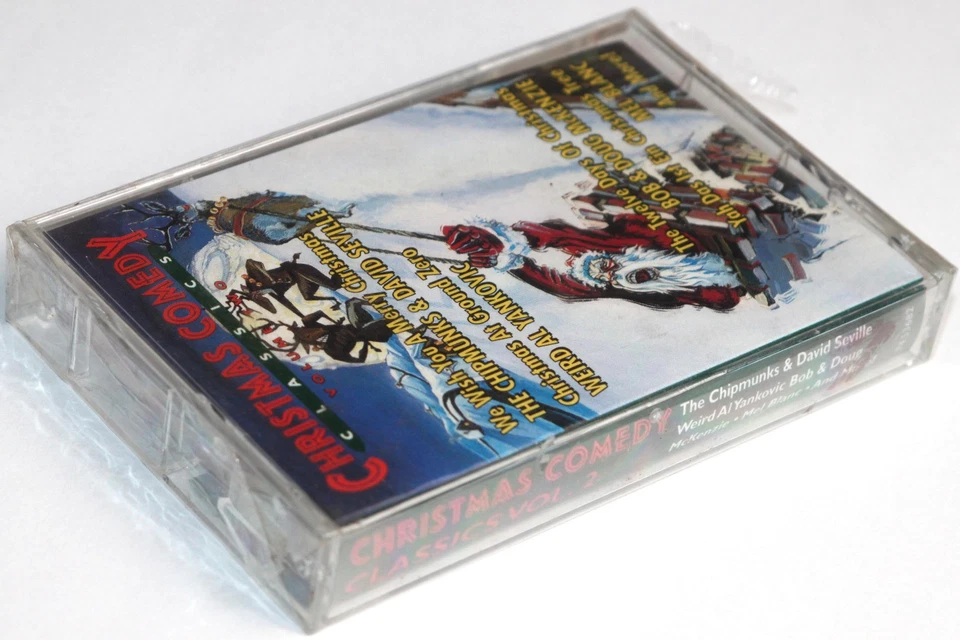 Christmas Comedy Classics Vol 2 (Cassette Tape 1993) Holiday Music NEW SEALED - Image 3 of 4