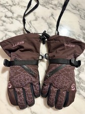 Scott Junior Girl's Black Winter Sports Thumbler Gloves Sz L NEW