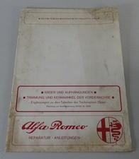 Workshop Manual Alfa Romeo
