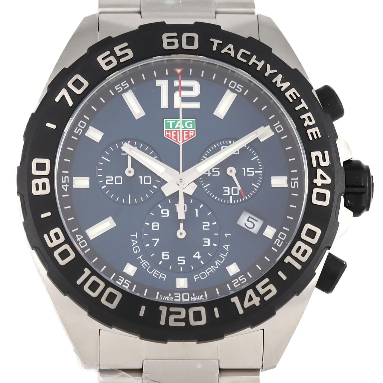 Tag Heuer Formula 1 Chronograph Caz101Av Ba0842 Stainless Steel Quartz Watch
