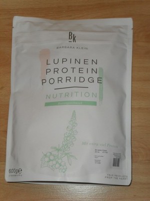 BK Barbara Klein Lupinen Protein Porridge Nutrition Beerengeschmack 600 g - NEU