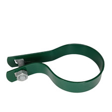 Green Tension Bands For Chain Link Fence with Nuts/Bolts