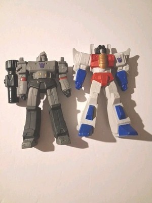 Transformers Titan Warrior Optimus Prime and Megatron 6'' Figures 2013 Hasbro