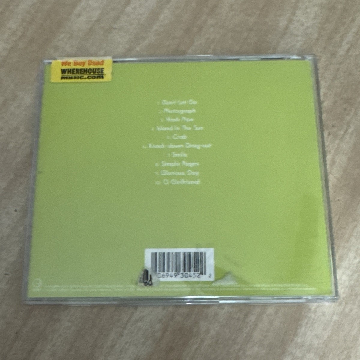 Weezer / Weezer（Green Album）LP 2001年US初期 Weezer Self Titled Green Album (CD, 2001) 606949304522| eBay