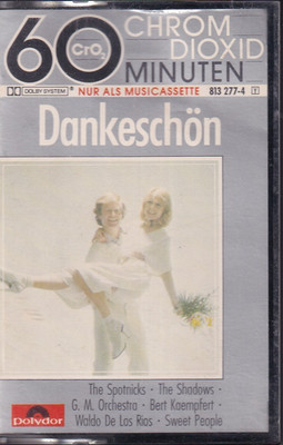 -112- Dankeschön - Spotnicks, Shadows u.a. -MC-  sehr gut
