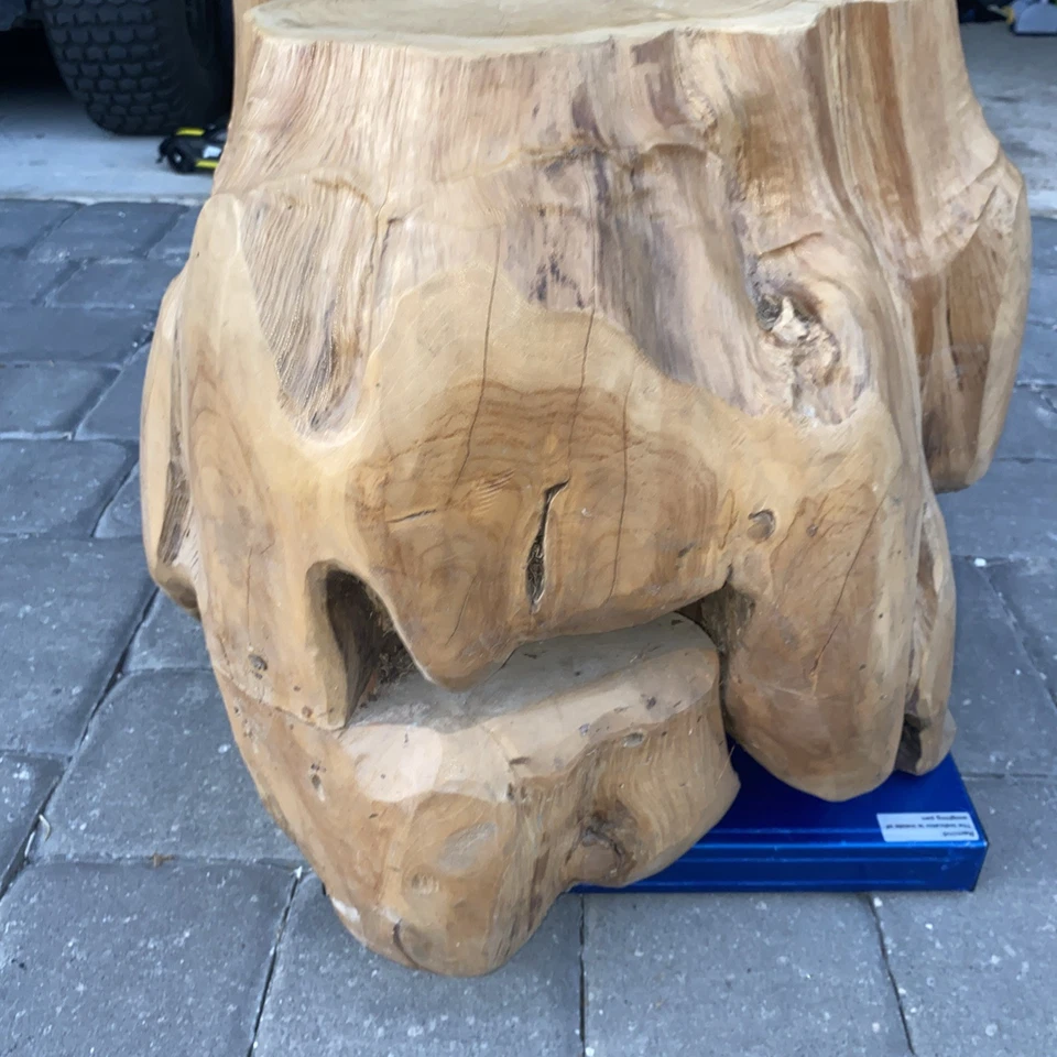 16 inches Stump Live Edge Table, Plant Stand, Nightstand - Image 3 of 4