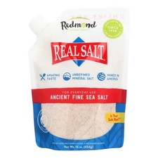 Redmond Real Salt Gourmet Kosher Sea Salt, 16 oz