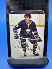 1977 RICK MARTIN OPC GLOSSY NO. 11 of 22 BLACK FACSIMILE AUTOGRAPH SABRES