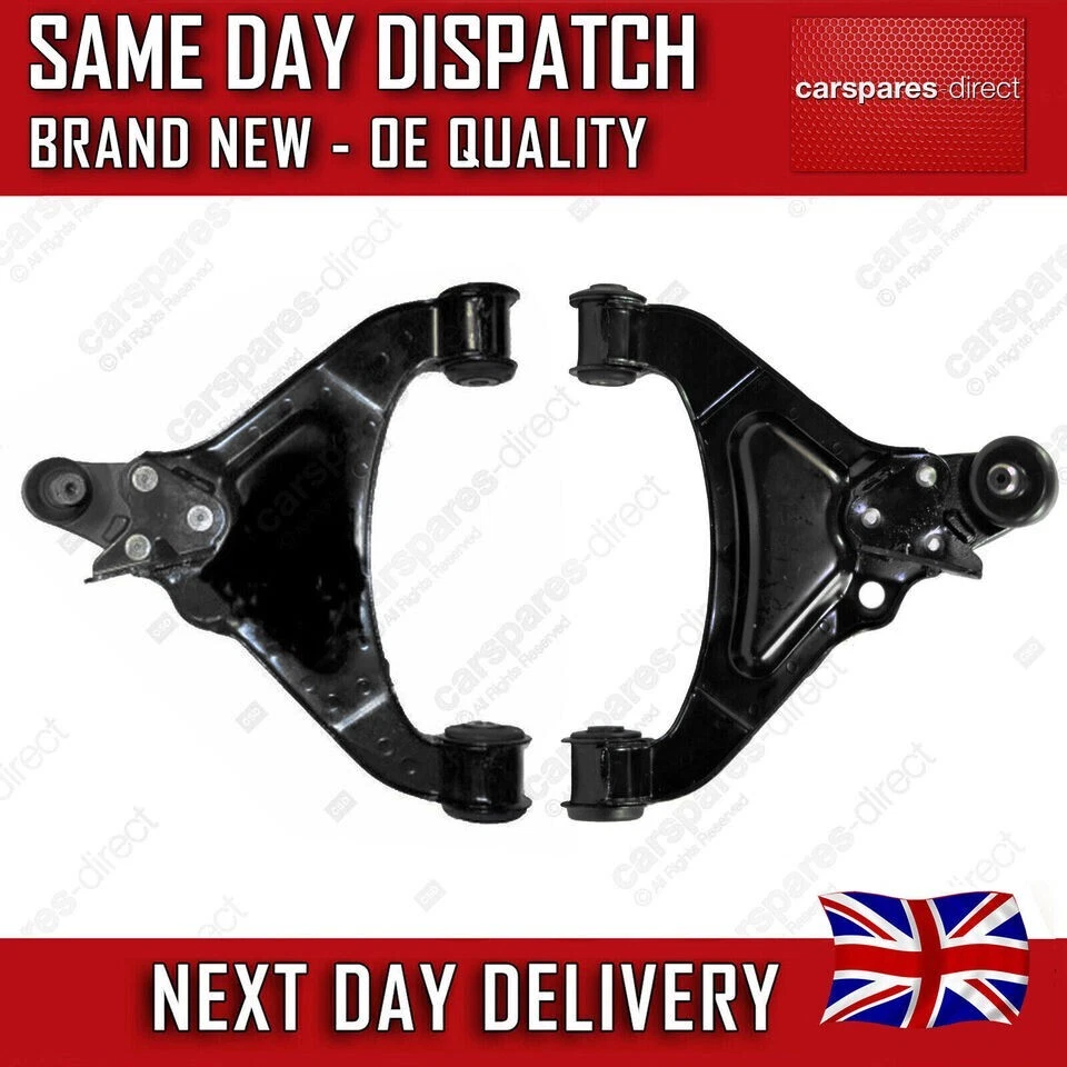 MG MGF, MG TF FRONT  LOWER L / R WISHBONE SUSPENSION CONTROL ARM PAIR X2 KIT - Image 4 of 4