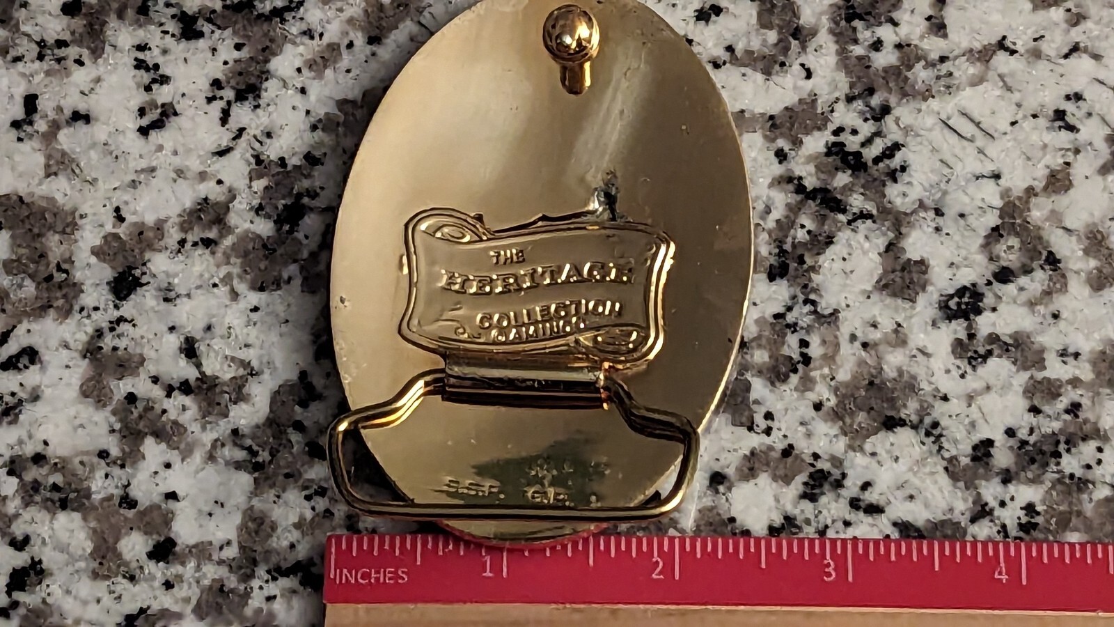 INITIAL A THE LETTER A WESTERN BELT BUCKLE HERITAGE C… Gem