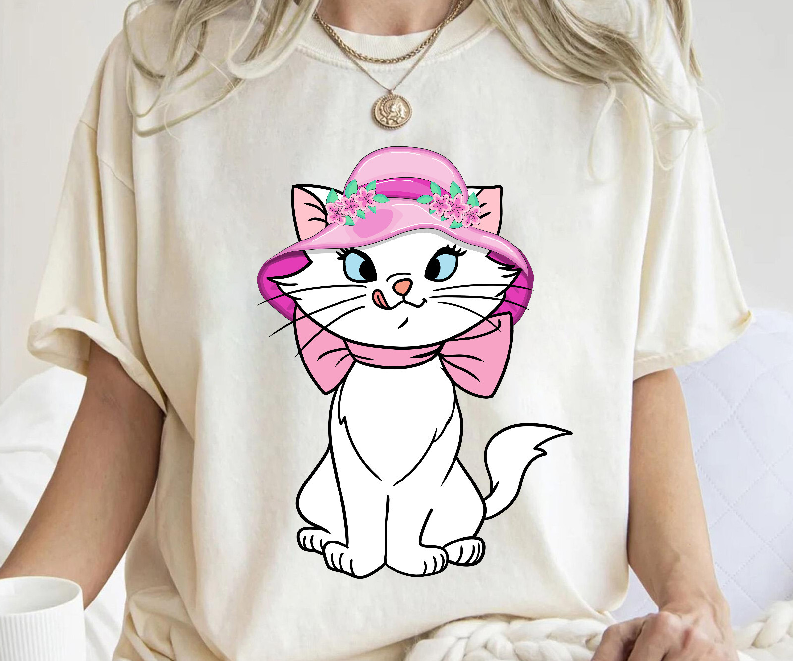 Disney Marie Cat The Aristocats Valentines Day Shirt