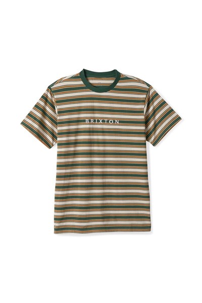 Brixton Hilt Alpha Line T-SHIRT Pine Needle Gr: M Brixton Supply-image