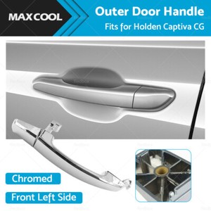 Front Right Side Chrome Outer Door Handle W/Key Hole For Holden Captiva