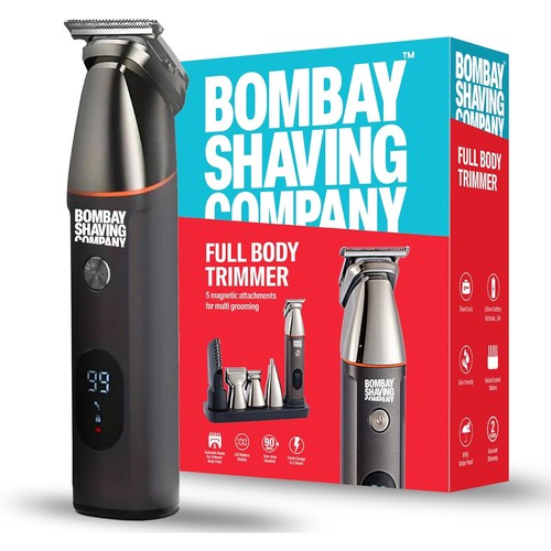 Bombay Shaving Beard Trimmer For Men, Hair Trimmer, Bettery, Cordless, ‎ATB451 - Foto 1 di 6