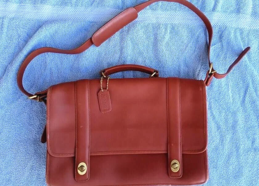 Soft briefcase with shoulder strap Clearance