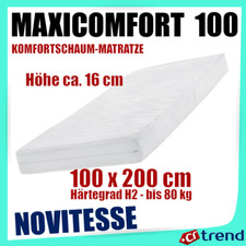 Novitesse MAXICOMFORT Comfort Foam Mattress 100x200 | H2 up to 80kg